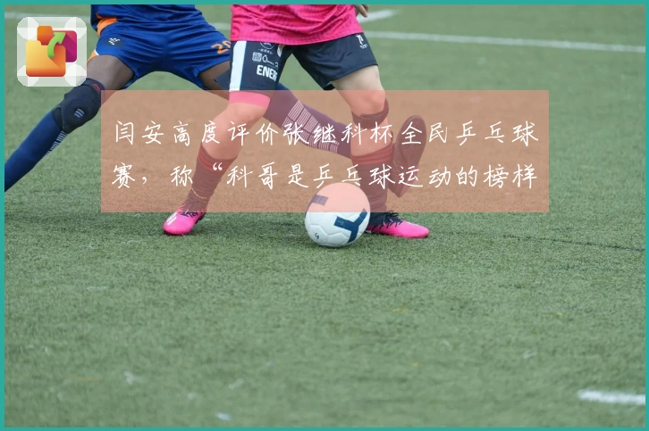 闫安高度评价张继科杯全民乒乓球赛，称“科哥是乒乓球运动的榜样”